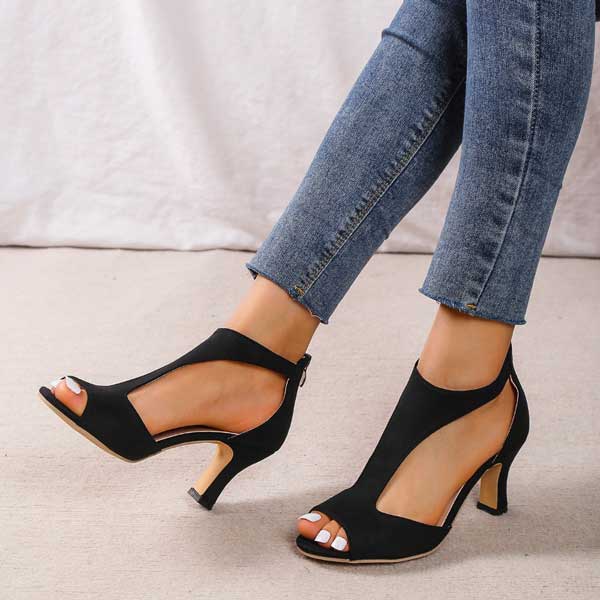 Seyla | Sandalias Ortopédicas de Tacón Cómodas