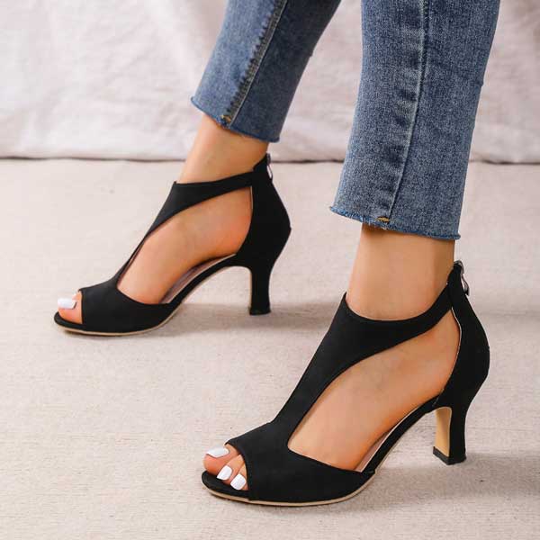 Seyla | Sandalias Ortopédicas de Tacón Cómodas