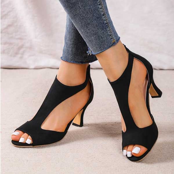 Seyla | Sandalias Ortopédicas de Tacón Cómodas