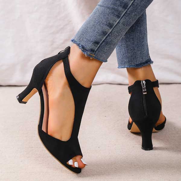 Seyla | Sandalias Ortopédicas de Tacón Cómodas