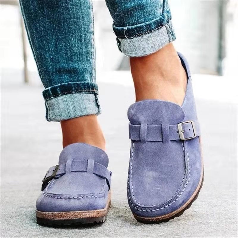 Evi | Zapatillas ortopédicas de madera elegantes