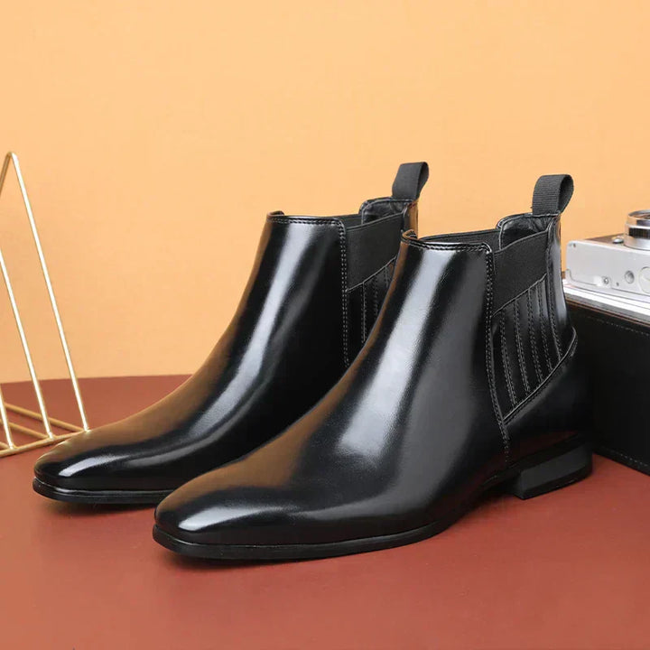 Eric | Elegante bota Chelsea brillante