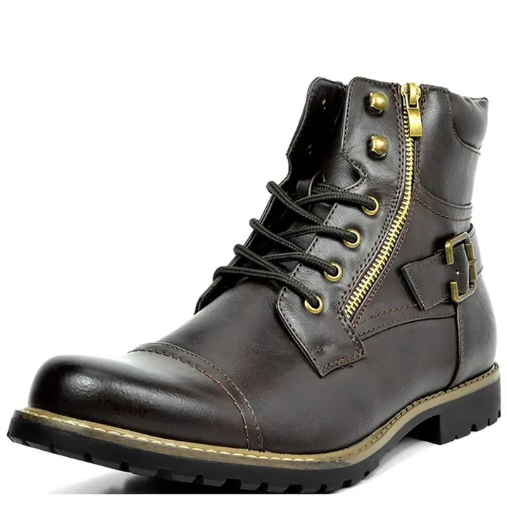 Antonio | Botas de cordones de cuero