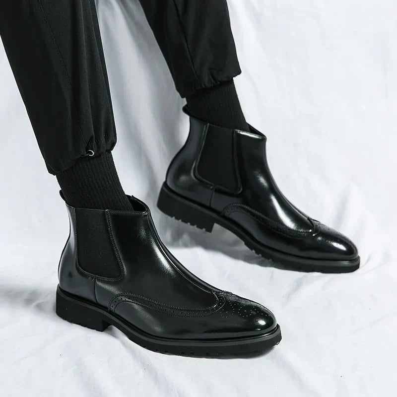 David | Botas de cuero urbano