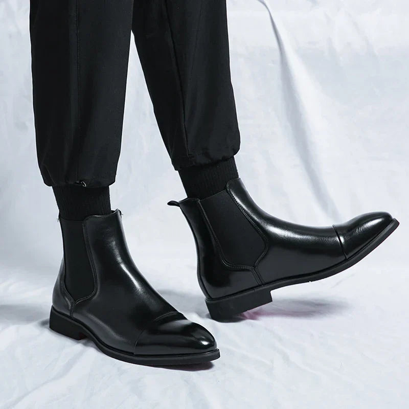 Roger | Botas Chelsea de cuero