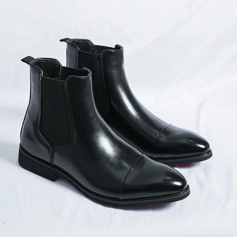 Roger | Botas Chelsea de cuero