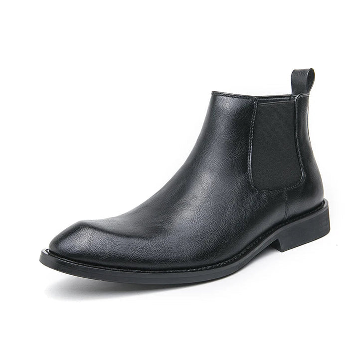 Carlos | Chelsea botas de cuero con cremallera