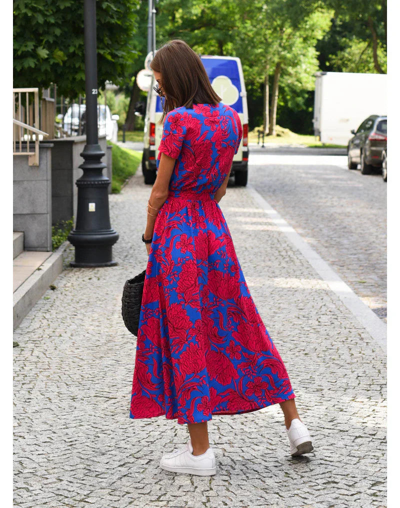 Suzanne - Vestido elegante con escote en V