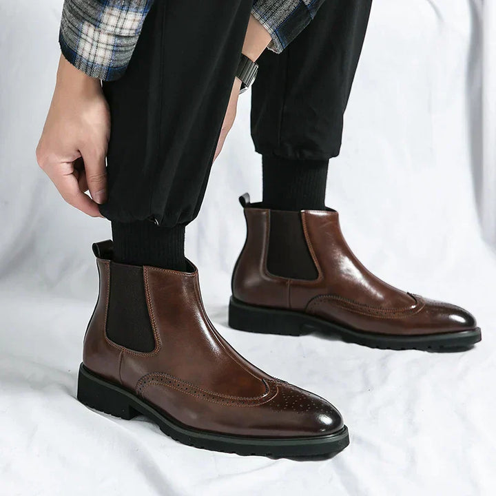 David | Botas de cuero urbano