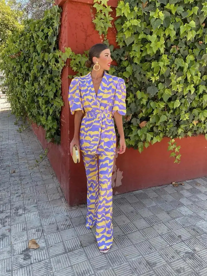 Dana - Conjunto elegante de 2 piezas