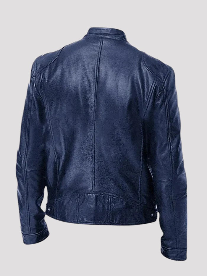 Diego | Chaqueta de cuero casual