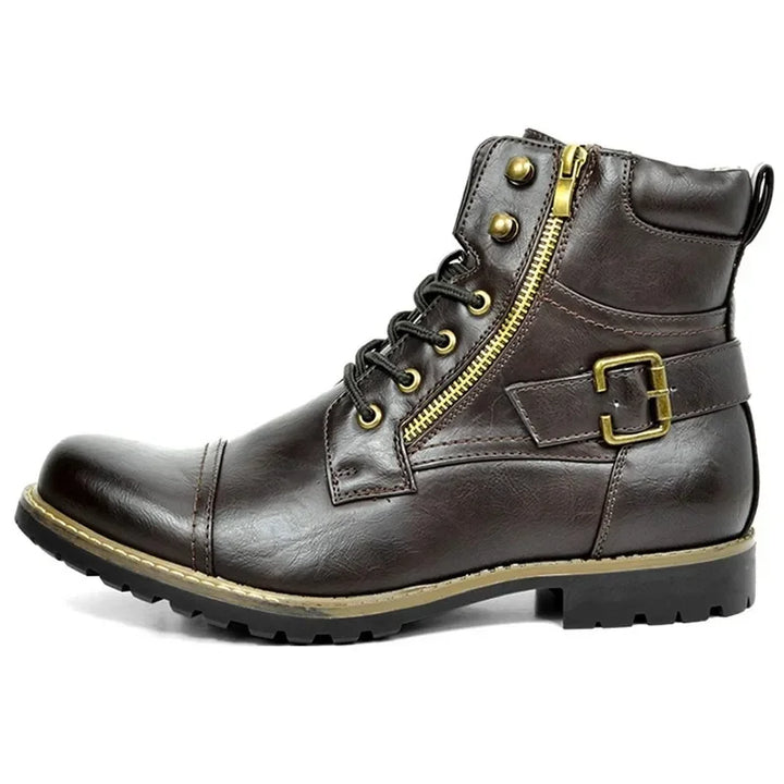 Antonio | Botas de cordones de cuero