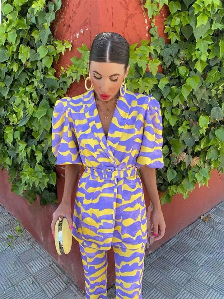 Dana - Conjunto elegante de 2 piezas