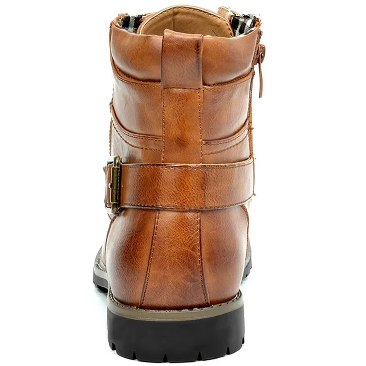 Antonio | Botas de cordones de cuero