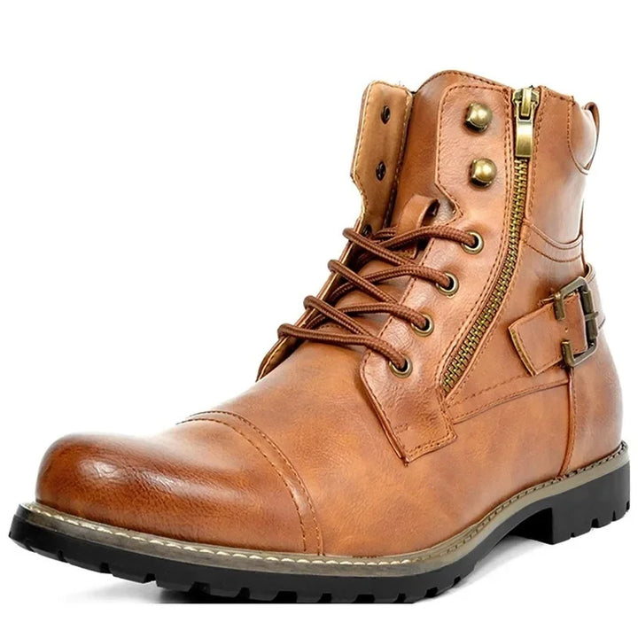 Antonio | Botas de cordones de cuero