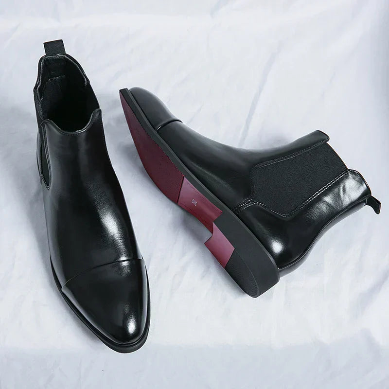 Roger | Botas Chelsea de cuero