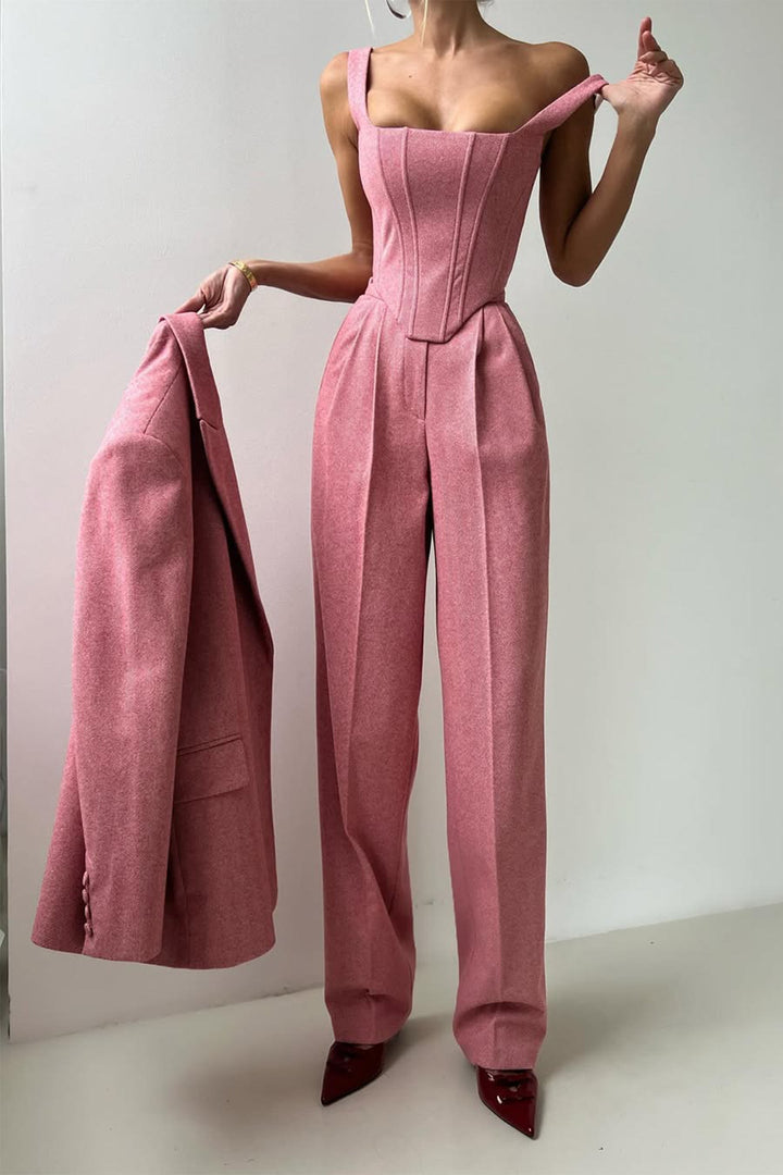 Dolce | Traje Sofisticado de Tres Piezas Entallado