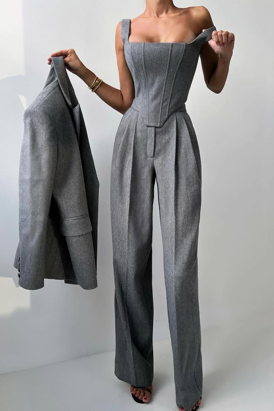 Dolce | Traje Sofisticado de Tres Piezas Entallado
