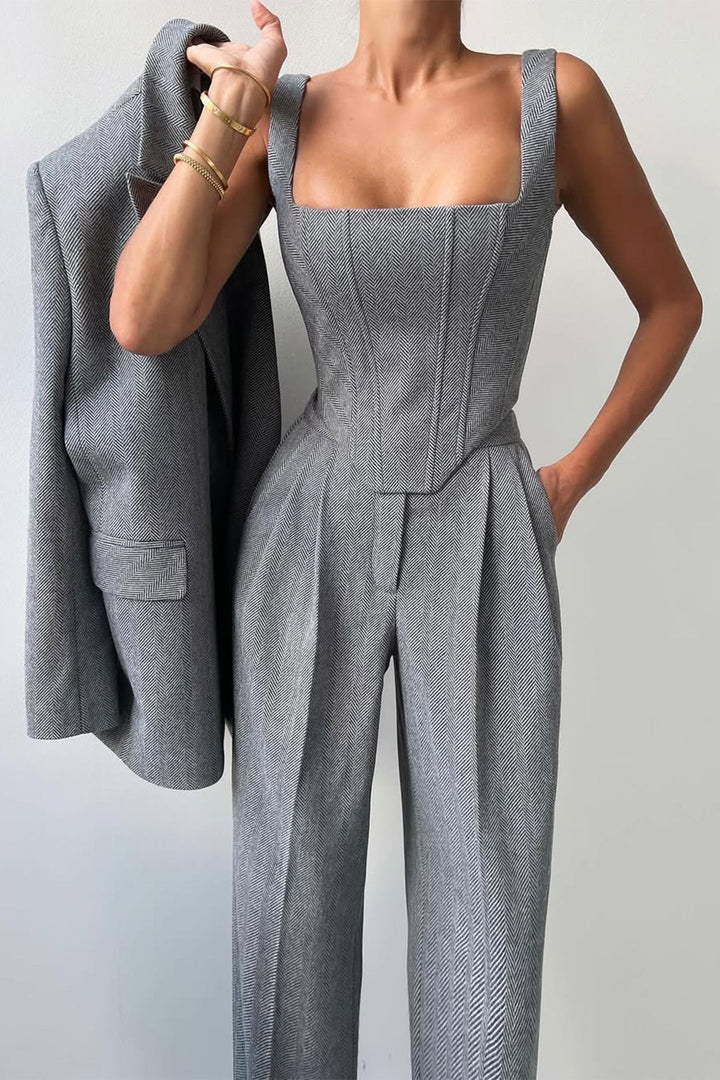 Dolce | Traje Sofisticado de Tres Piezas Entallado