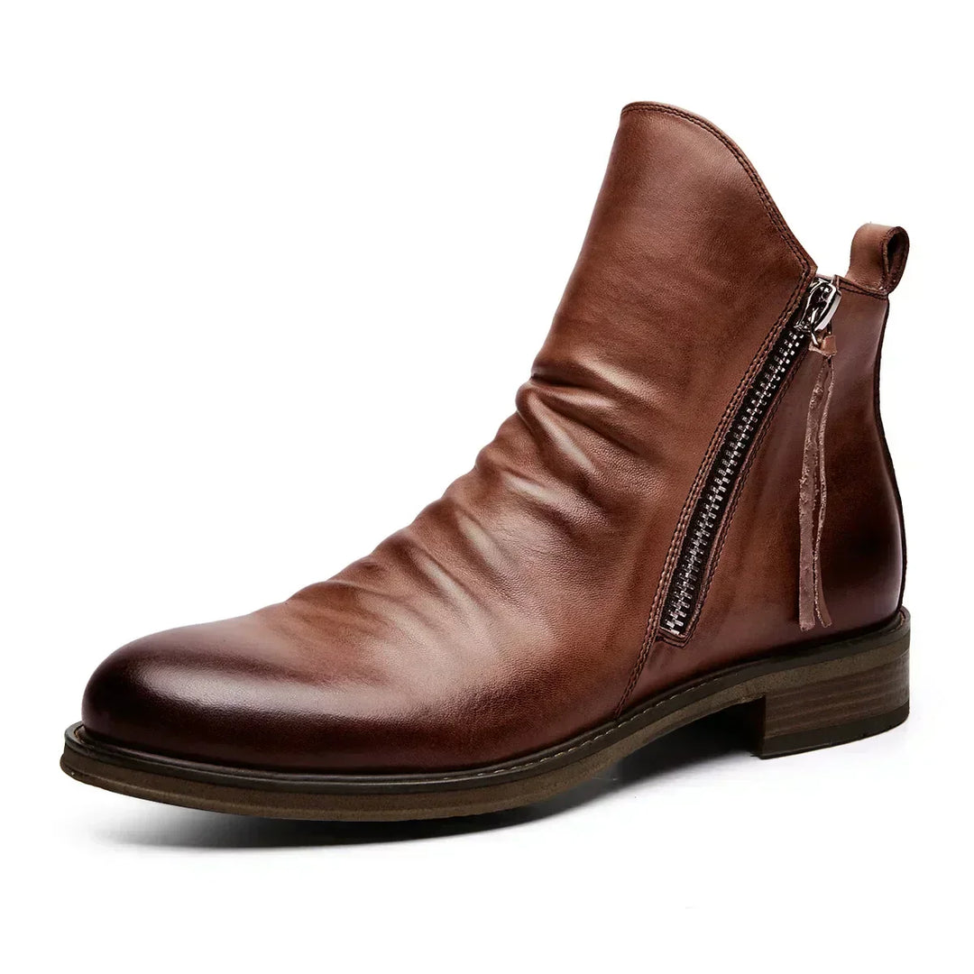 Manuel | Botines Chelsea de cuero