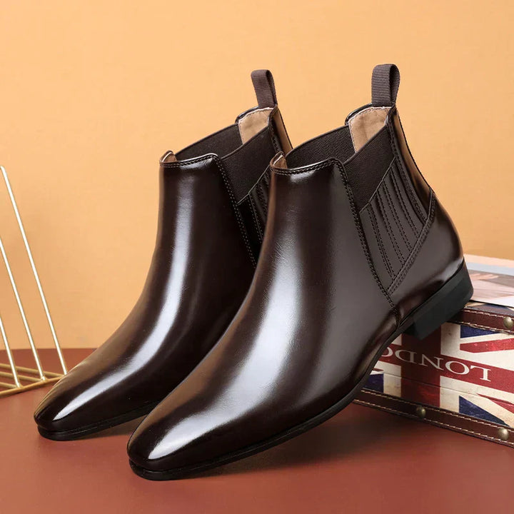 Eric | Elegante bota Chelsea brillante