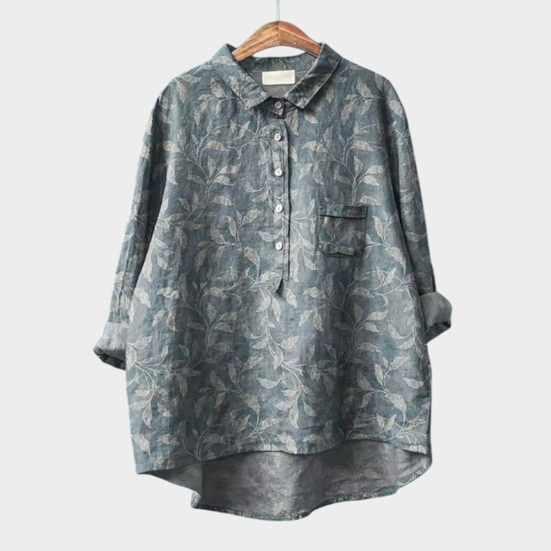 SOFIA | Blusa Oversize con Estampado Floral, Máximo Confort Diario y Estilo Radiante para Cada Ocasión