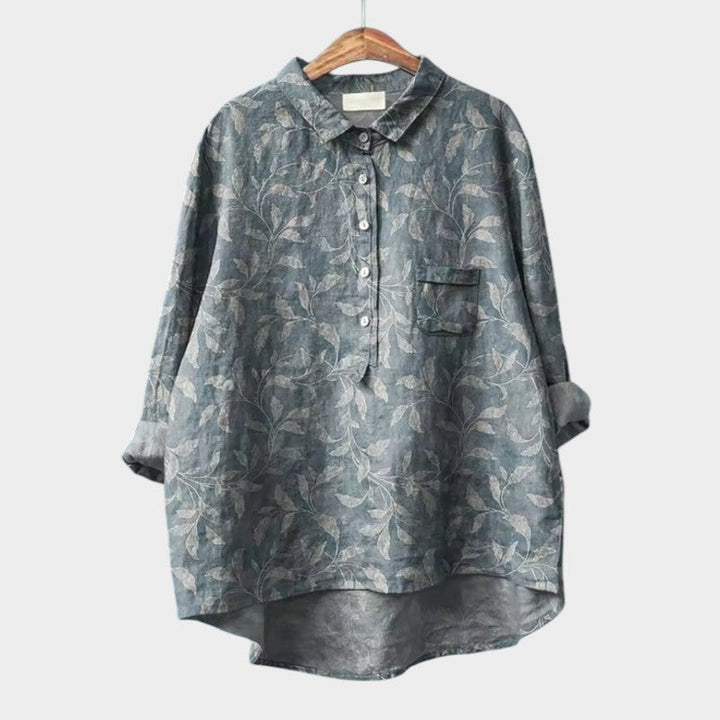 SOFIA | Blusa Oversize con Estampado Floral, Máximo Confort Diario y Estilo Radiante para Cada Ocasión