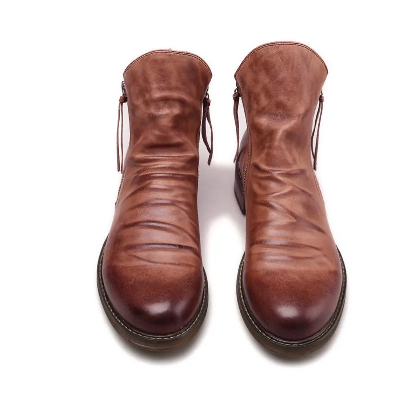Manuel | Botines Chelsea de cuero