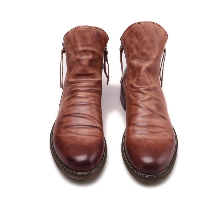 Manuel | Botines Chelsea de cuero