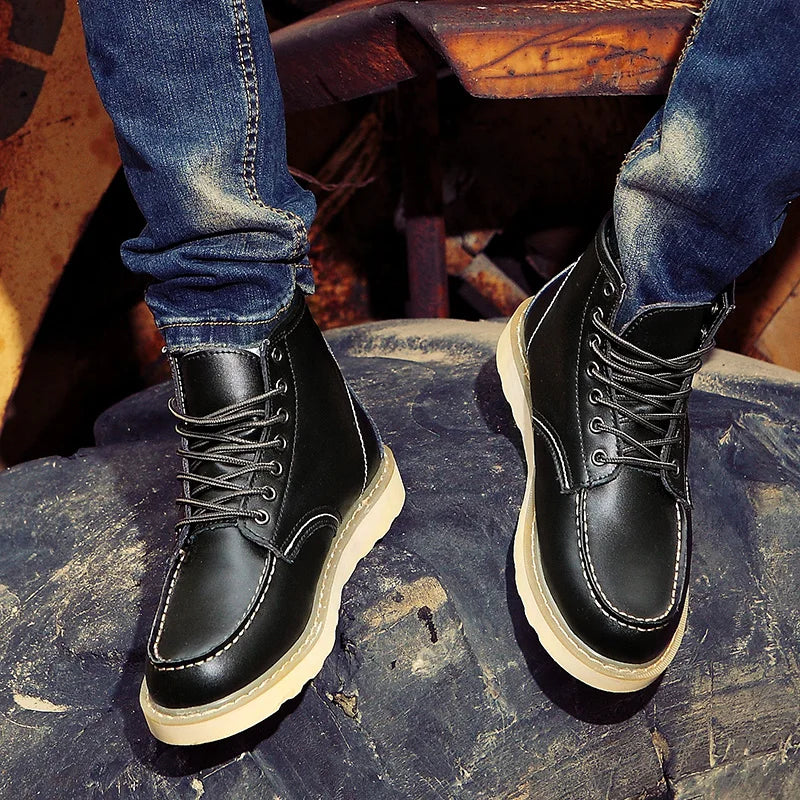Marc | Botas de invierno de cuero