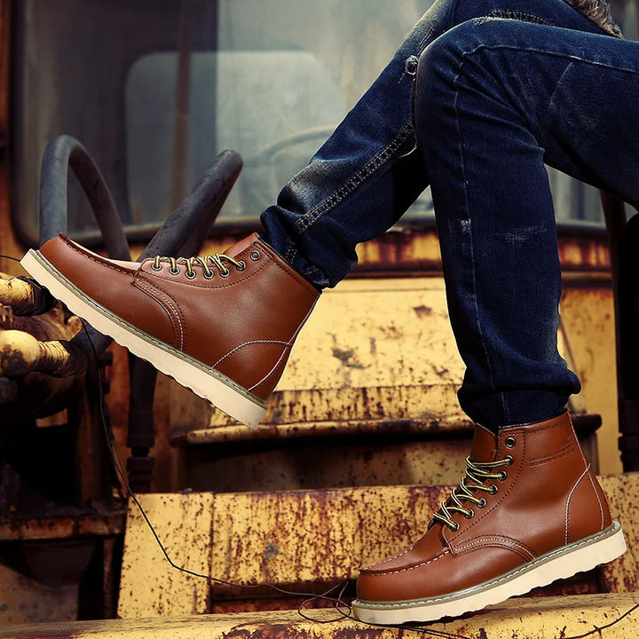 Marc | Botas de invierno de cuero