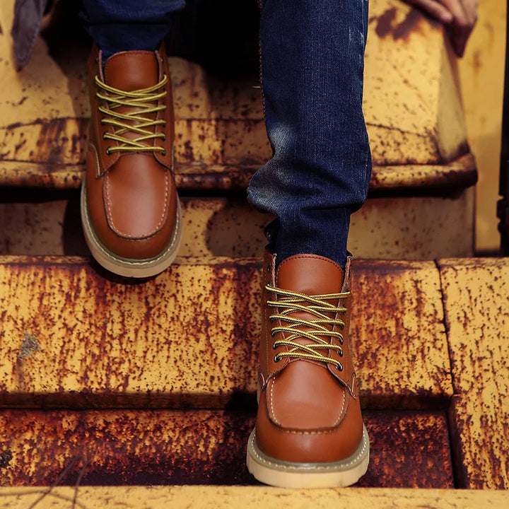 Marc | Botas de invierno de cuero