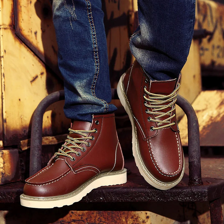 Marc | Botas de invierno de cuero