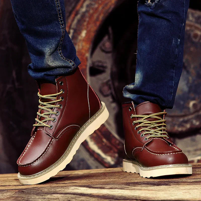 Marc | Botas de invierno de cuero