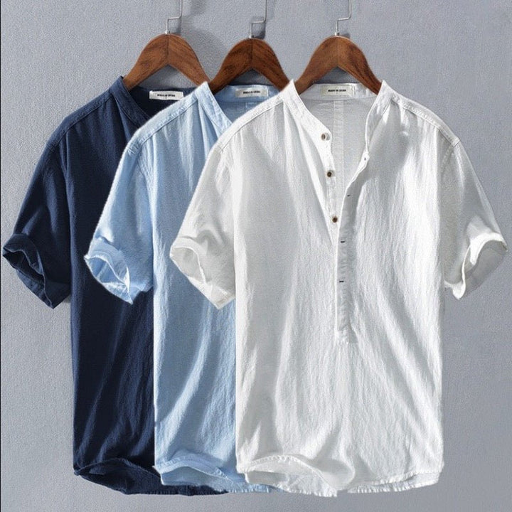 Camisa Alexander de Lino y Algodón