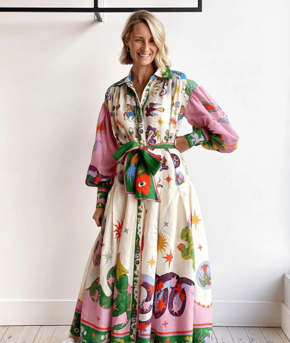 Dorthe™ | Elegante vestido largo italiano