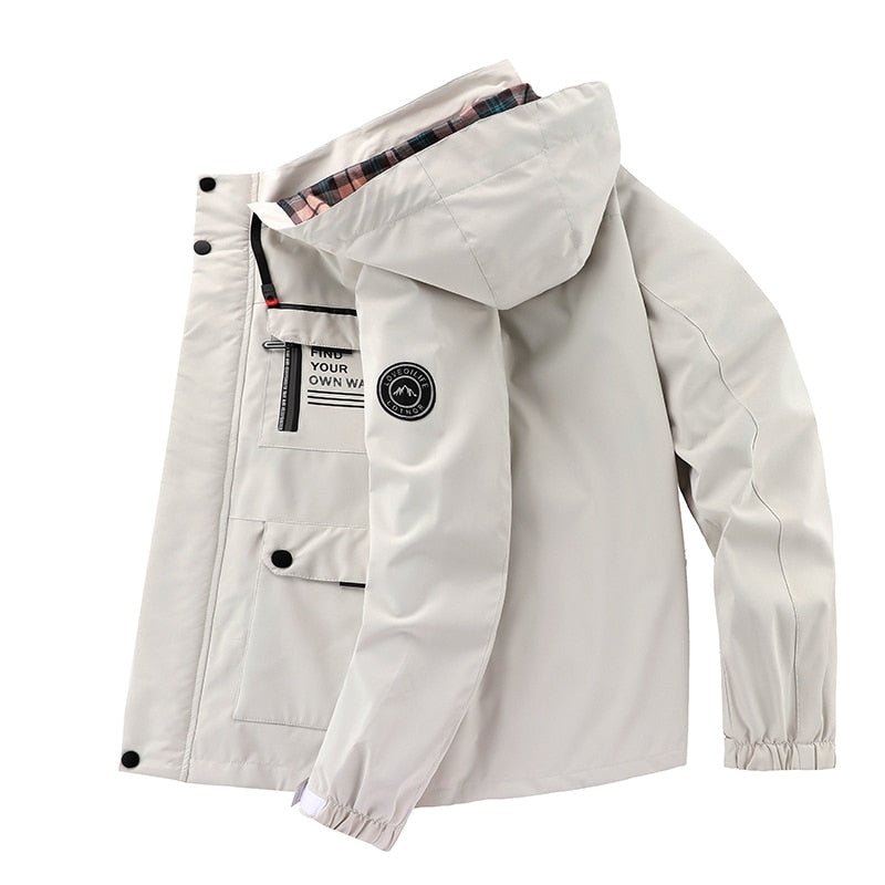 Arvid | Chaqueta outdoor cómoda, a prueba de viento y agua
