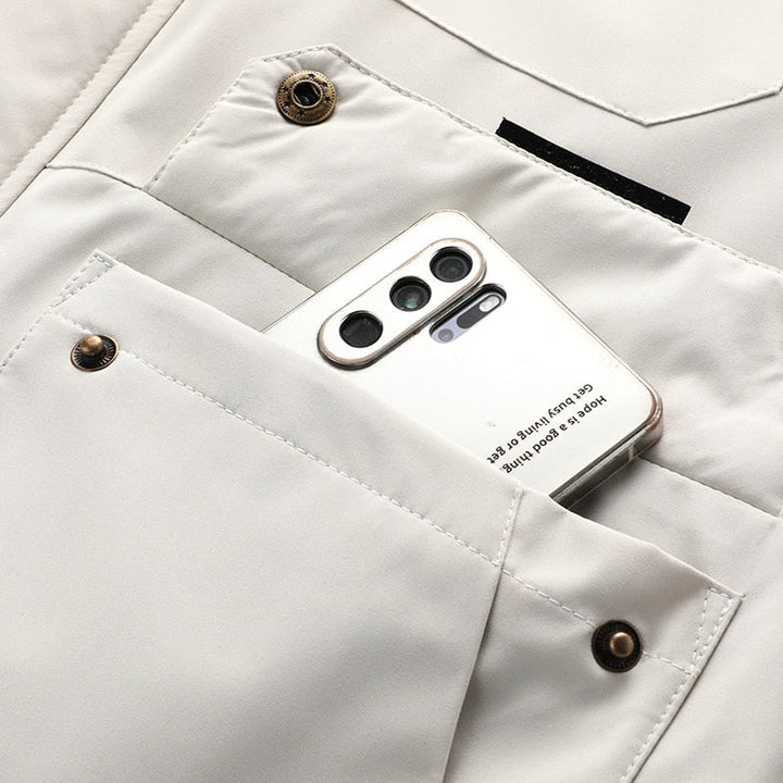 Arvid | Chaqueta outdoor cómoda, a prueba de viento y agua