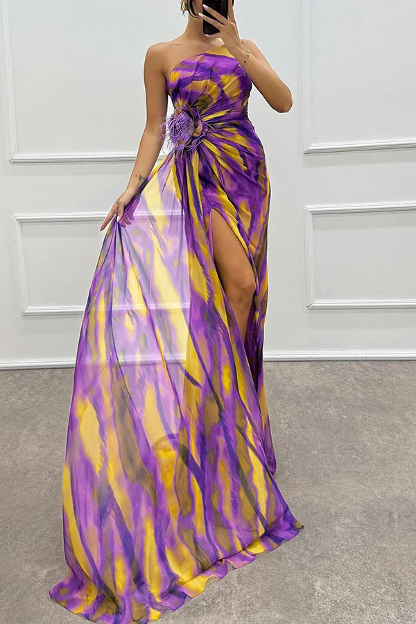 Agnetha | Vestido Maxi Vibrante