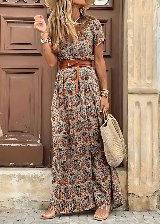 Tahlee | Vestido Largo Bohemio y Elegante