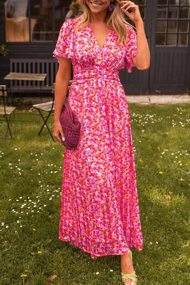 Pauline - Vestido Largo con Estampado Floral
