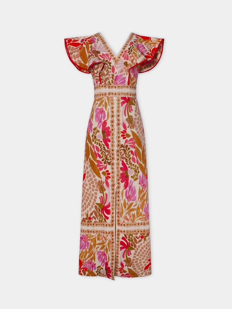 Jessa | Vestido Maxi de Colores