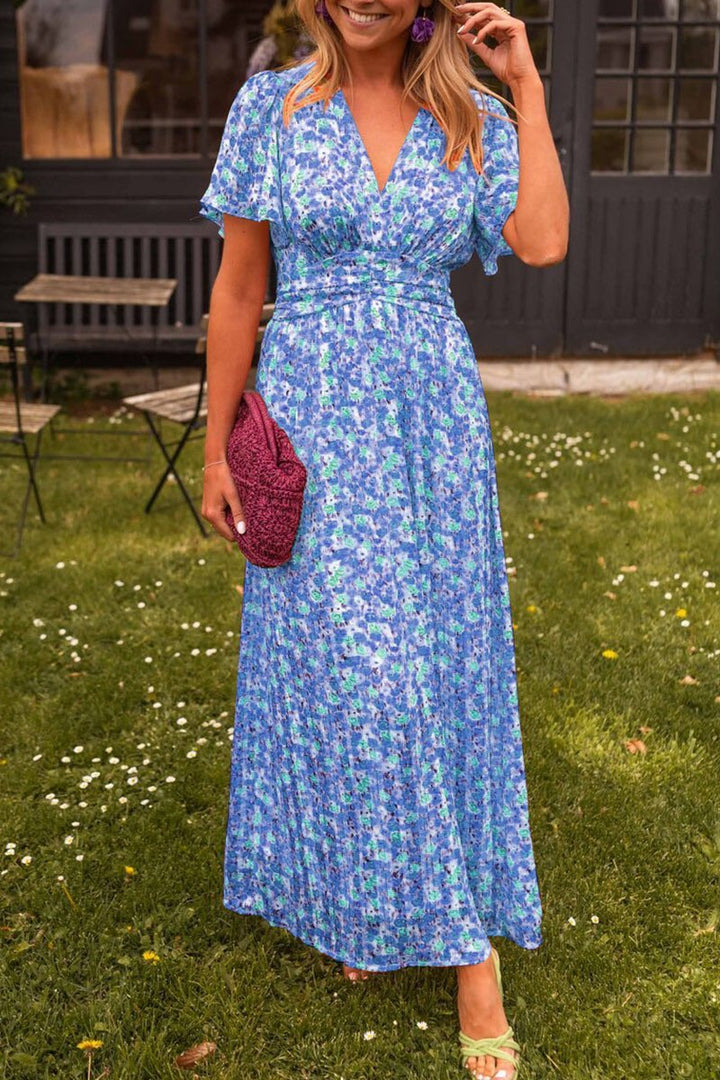 Pauline - Vestido Largo con Estampado Floral