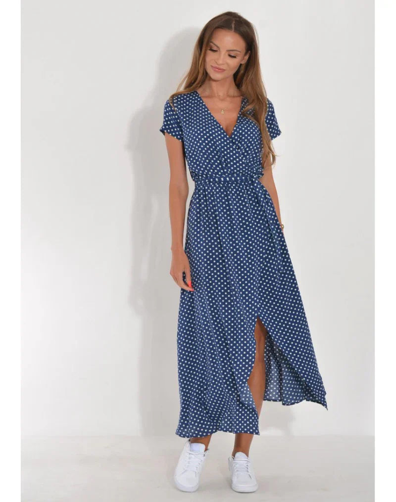 Suzanne - Vestido elegante con escote en V