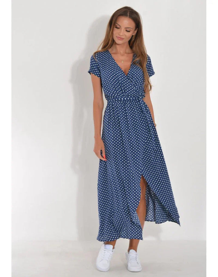 Suzanne - Vestido elegante con escote en V