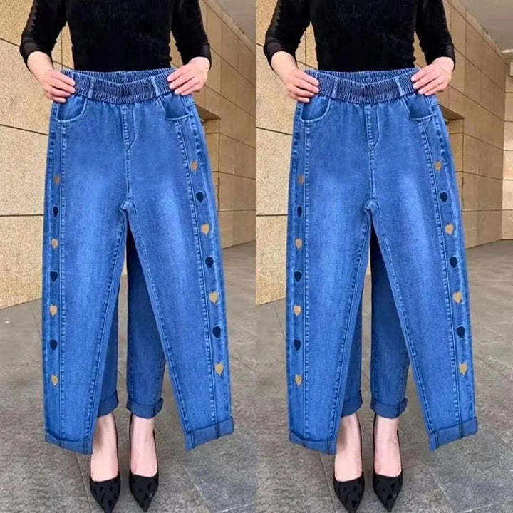 Dalary | Pantalones de Cintura Alta Elásticos