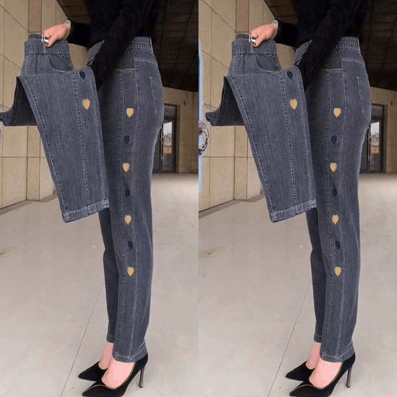 Dalary | Pantalones de Cintura Alta Elásticos