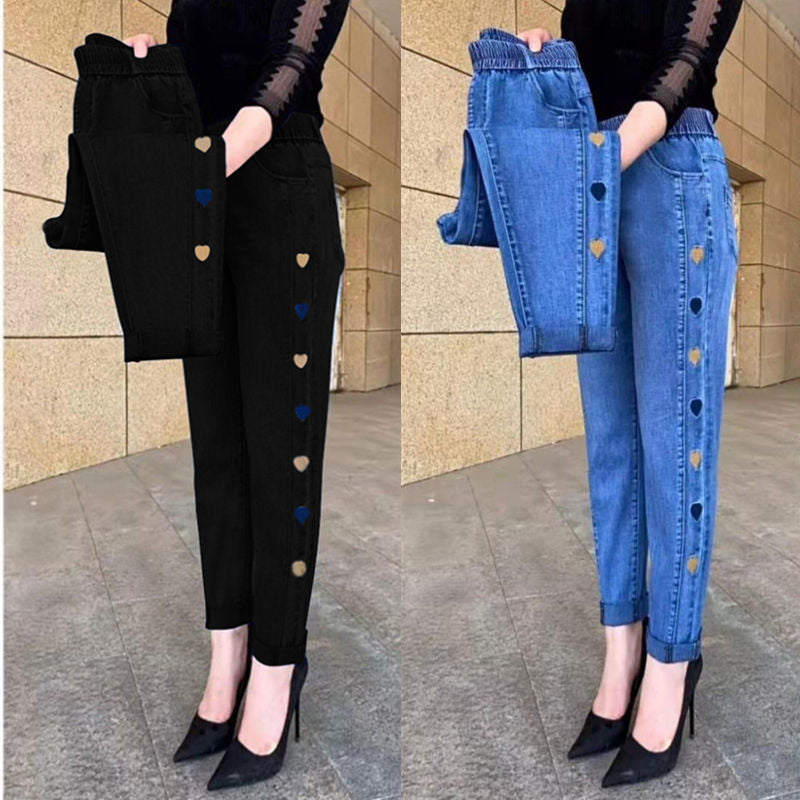 Dalary | Pantalones de Cintura Alta Elásticos