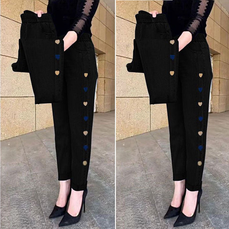 Dalary | Pantalones de Cintura Alta Elásticos