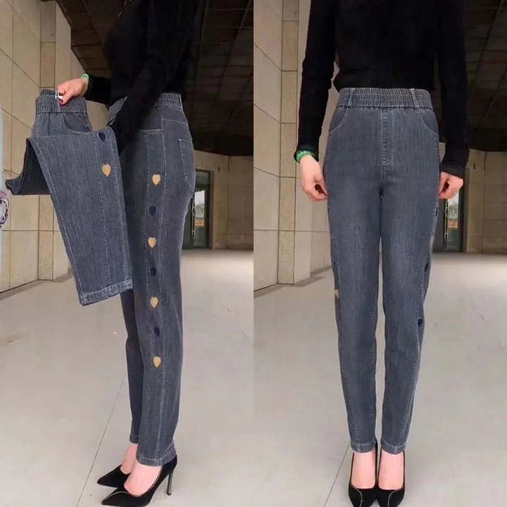 Dalary | Pantalones de Cintura Alta Elásticos